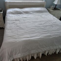 King size bed with cool gel memory foam