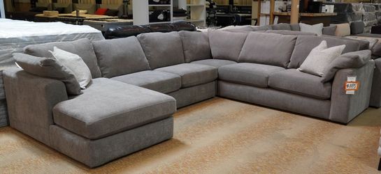 Left-Facing 4-Piece Sectional — Sklar Peppler (Gray)