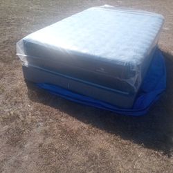 Queen Size Mattress And Box Spring Only $249.99 Delivery Available 