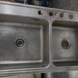 2  Stainless Steel Sinks