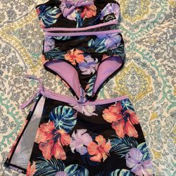 Girls bikini bathing suit Set Lot - Size Small (5-6) 