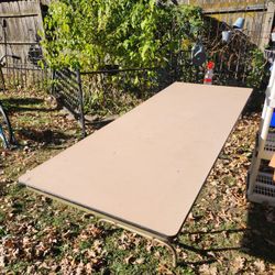 3ftx8ft Solid Rectangle Folding Tables