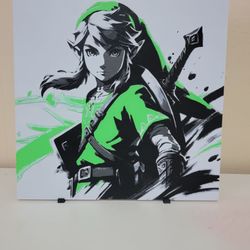 New 8" inch 3D Link Wall Art