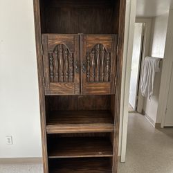 Goth Wooden bookshelf
