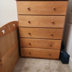 Two Twin Beds And Dresser 