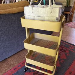 Utility Cart And Diaper Caddy