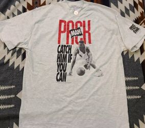 Vintage 1991 Robert Pack Man Portland Trail Blazers Tee nba T Shirt XL USC trojans