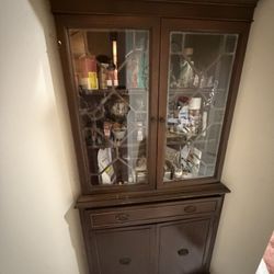 Vintage Corner Storage 