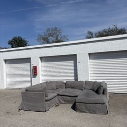 Gray Ashley Cloud Couch Free Delivery