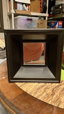Wood mirror