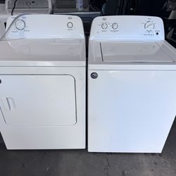 Roper washer and dryer set large Capacity
