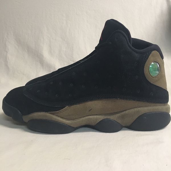 Jordan 13 suede olive