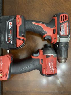 Milwaukee Impact Drill And Drill