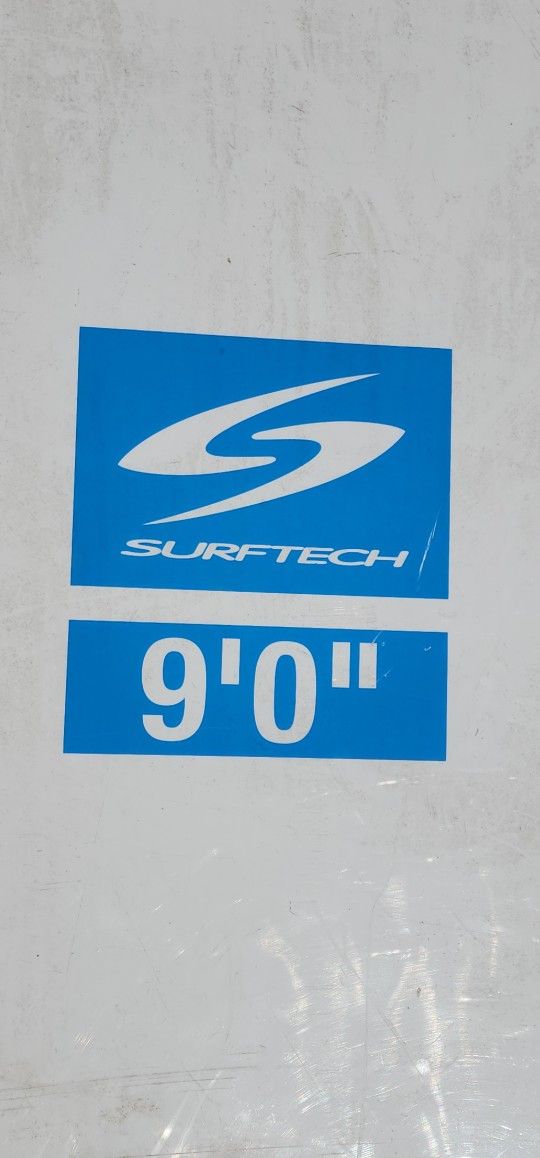 9 Ft Surf Tech Black Tip Soft Top Surfboard