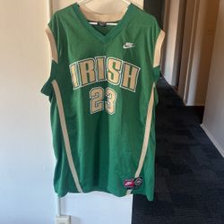 LeBron James Irish St. Vincent Jersey