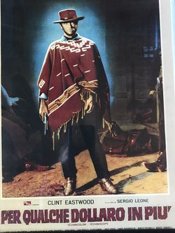 Clint Eastwood - Fist Full Of Dollars 11x14 Movie Photo Poster Framed 