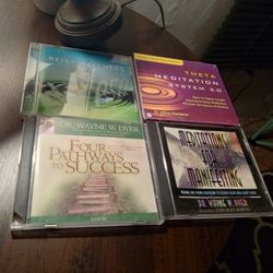 4 CD Meditation And Pathway To Success And Wellness Cds