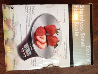 STAINLESS Taylor steel food scale