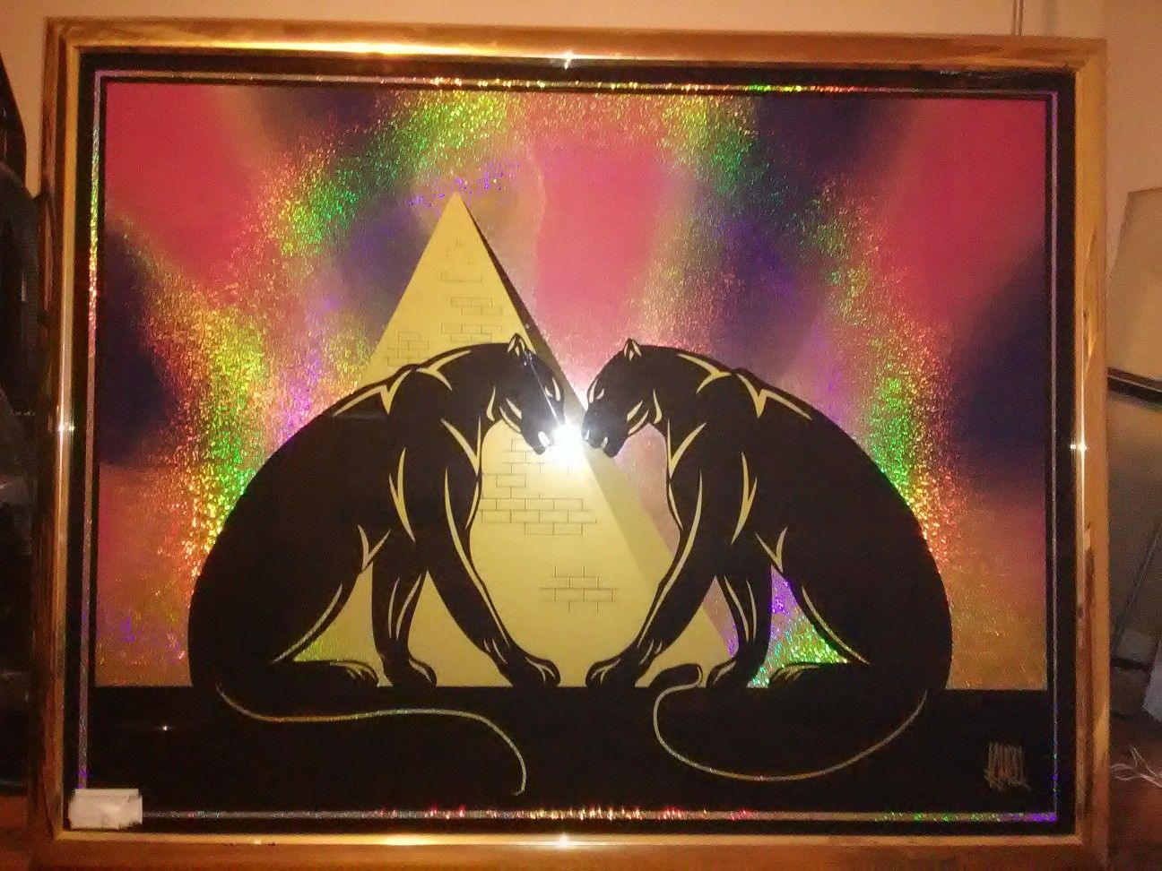 5 foot by 4 foot Laurel Street Art Club!