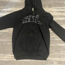SDL Black Zip Up 