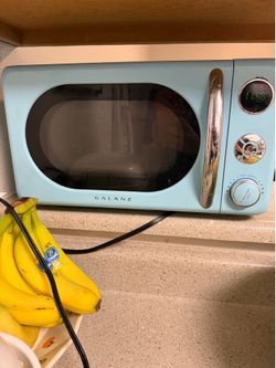 Galanz blue microwave