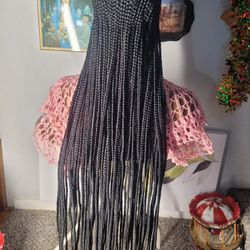 Hand Braided Wig 