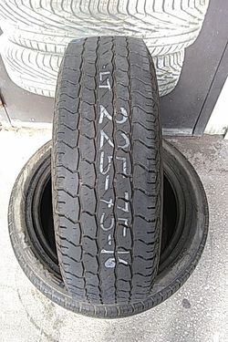 One used 225 75 16 LT (Light Truck) Future tire