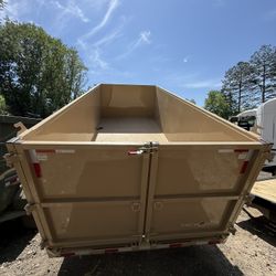 Brand New 2026 7x16 Dumb Trailer 