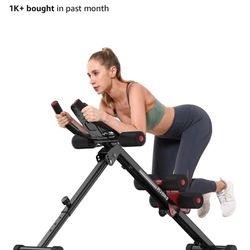 Adjustable Ab Machine Full Body Workout for Home Gym
