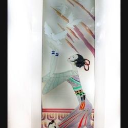 Framed Stained Glass Doors