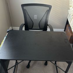 Work Desk And Chair 