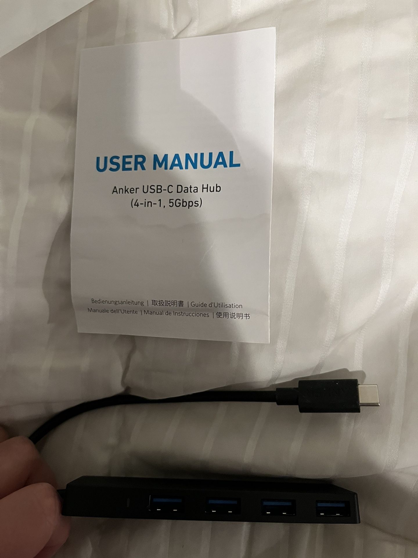 Anker USB-c 4-1 Data Hub