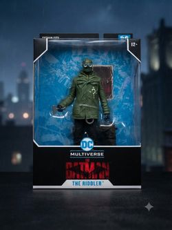 McFarlane DC Multiverse The Batman Movie - The Riddler Action Figure (New In Box)