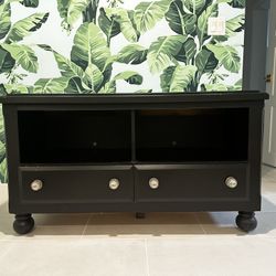 Black Entertainment Center/Side table