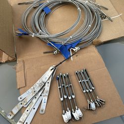 Standing Rigging Complete With Turnbuckles Sailboat Com-pac 