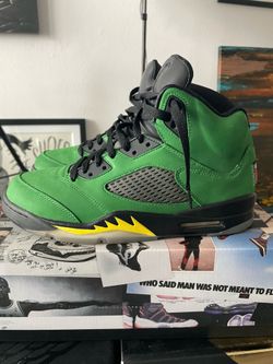 AIR JORDAN 5 Retro SE - GRN/BLK/YLW