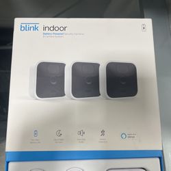 Blink Indoor 3 Cameras Security Alexa
