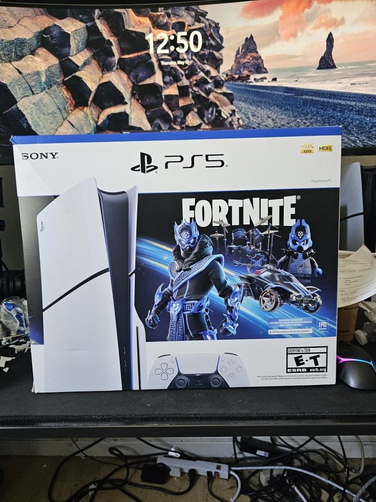 PS5 Slim Edition With Disk Drive