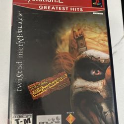 Twisted Metal Black Greatest Hits PS2