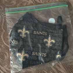 Saints face mask