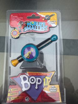 Worlds smallest bop it