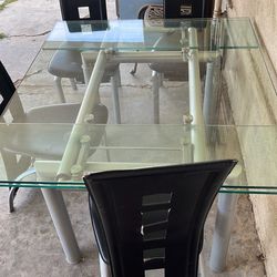 Formal Glass dinning table