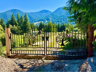 20FT Double Swing Driveway Gate