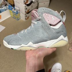 Size 9.5 - Air Jordan Retro 7 Neutral Grey Pink