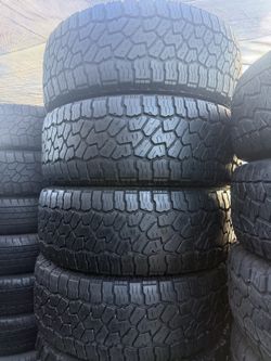 4 used tires 285/70r17 Falken walpeack AT4 🤑free installation ‼️👌