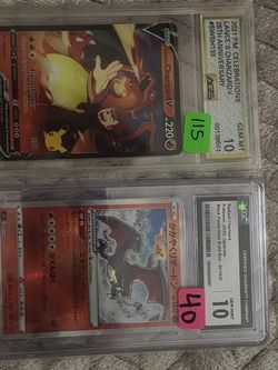 Charizard Pokemon Slabs