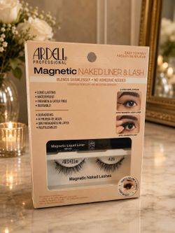Magnetic liner and lash