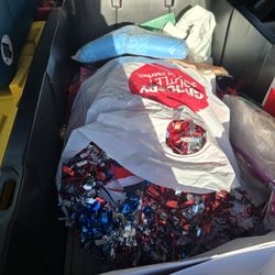 Misc Tub Of Gift Bags And Boxes