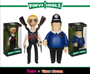 #25 Nicolas Angel + #26 Danny Butterman de Hot Fuzz