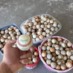 Leather Baseballs